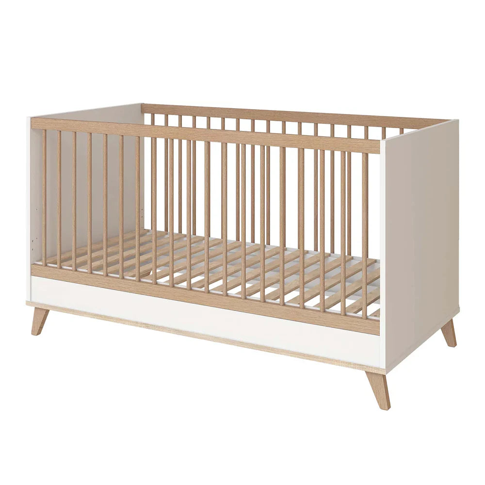 Faktum - Flip Convertible Baby Junior Bed - 140x70cm - Adjustable Mattress Base