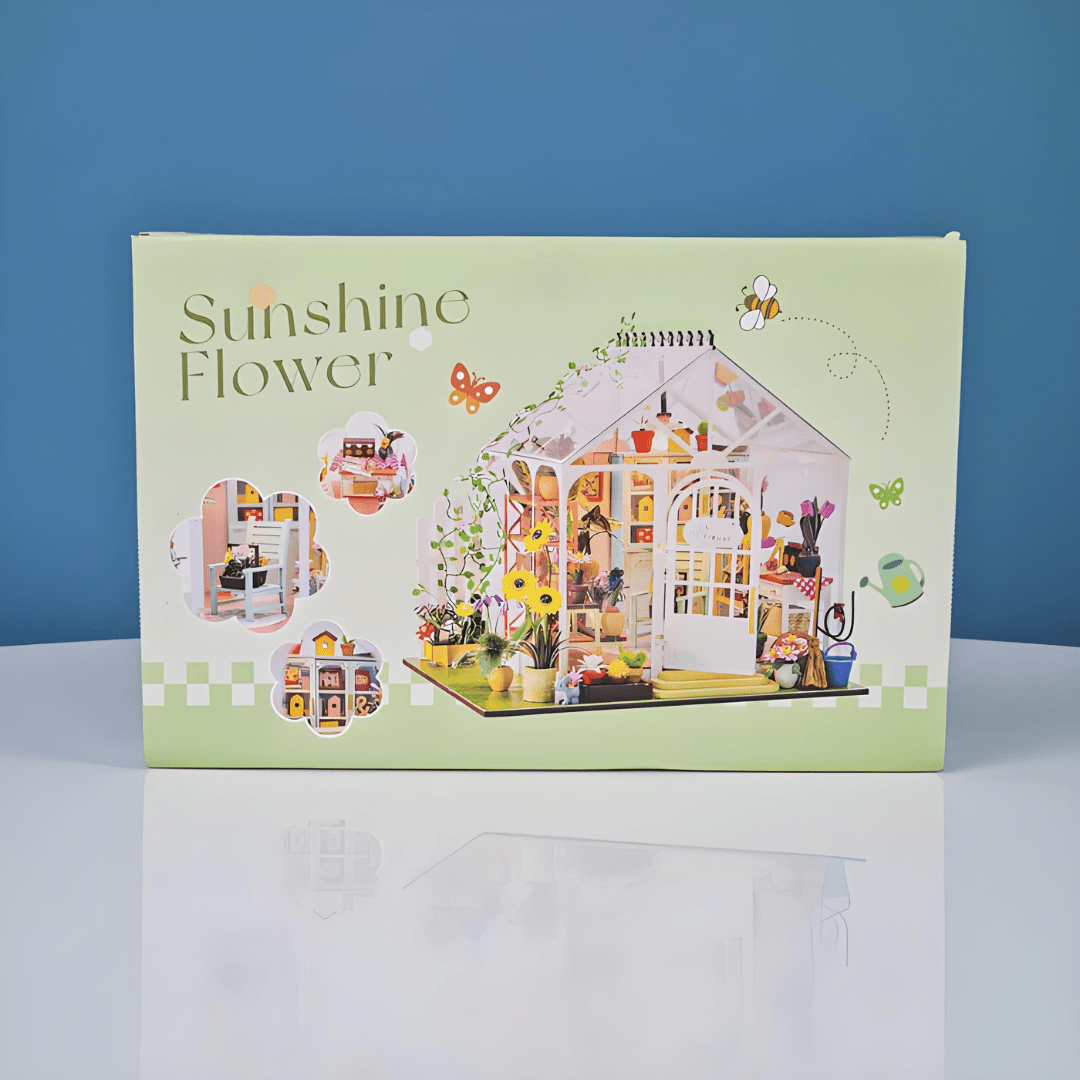 Sunshine Flower Miniature Kit with LED & Dust Cover