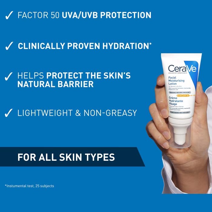 AM Facial Moisturizing Lotion SPF50