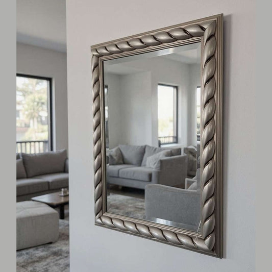 Amalia Silver Wall Mirror – Made in Germany