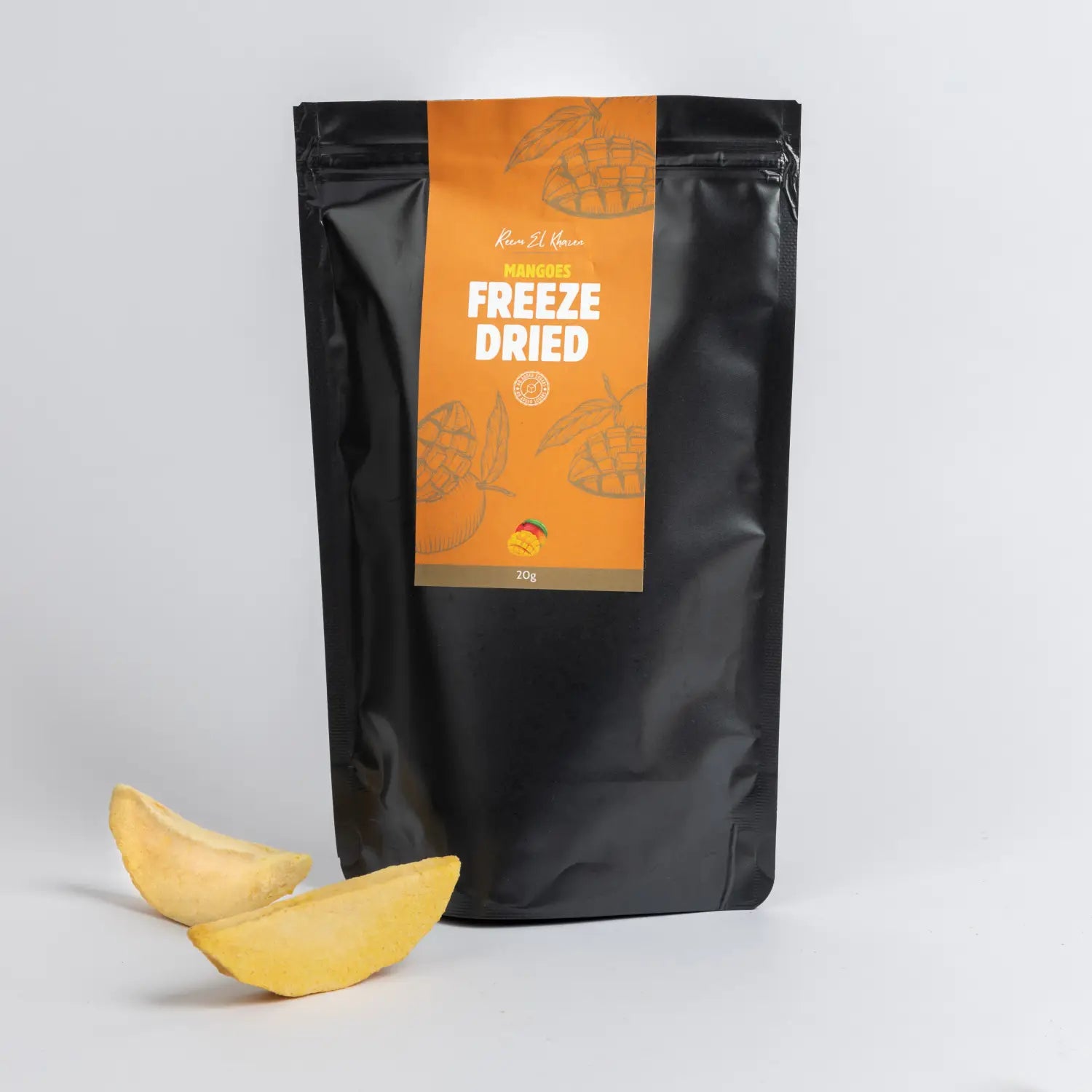 Reem El Khazen Freeze Dried Mangoes