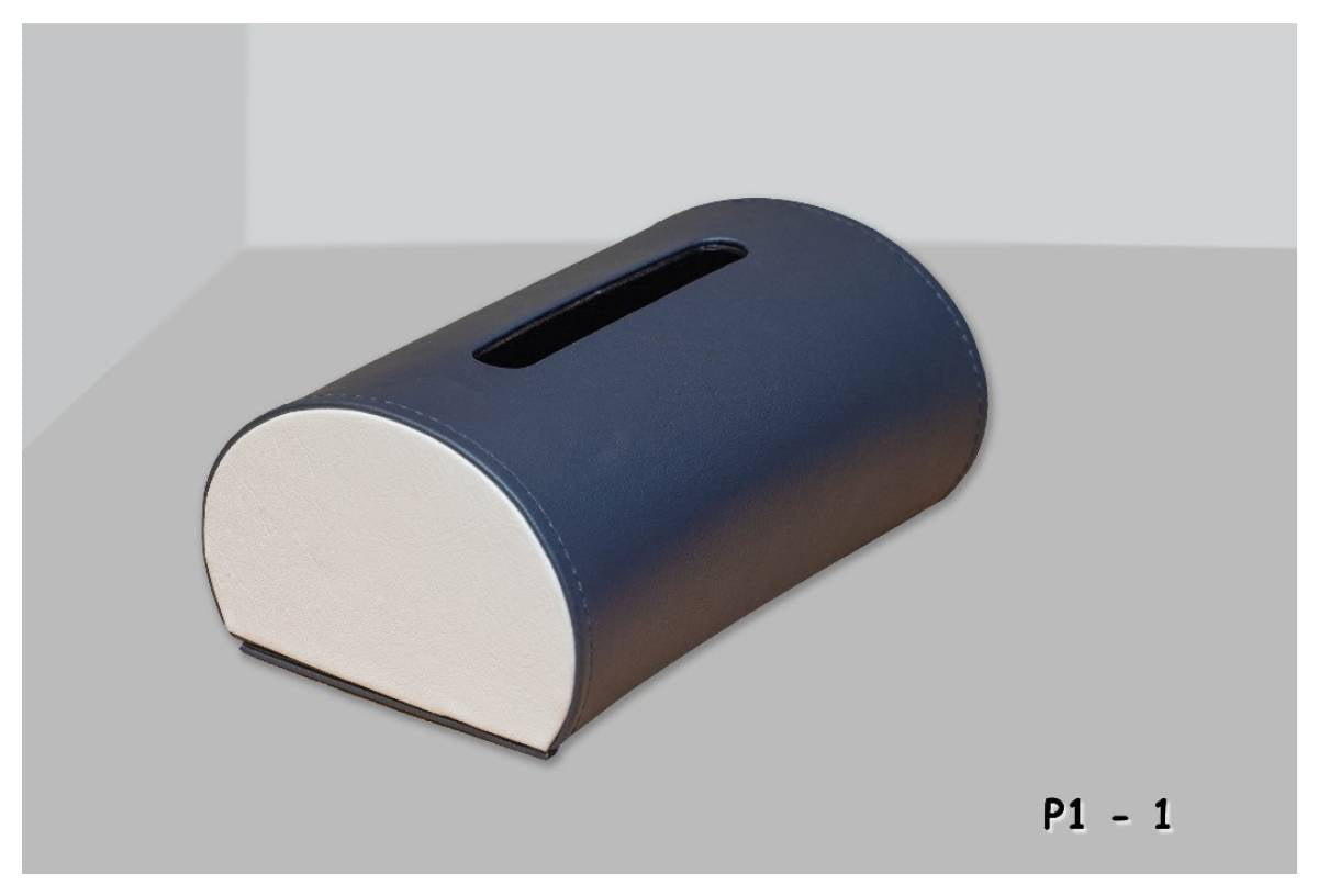 Leather R Tissue Box (R ) for Round