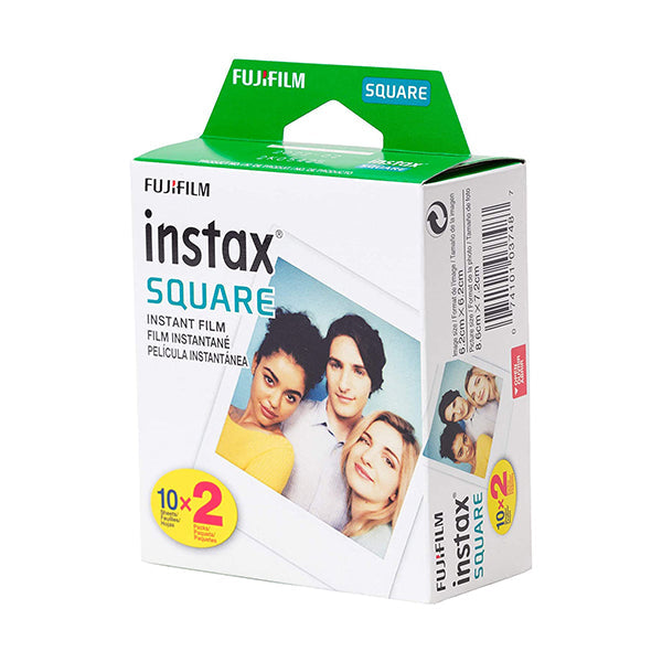 Fujifilm Instax Square Twin Pack Film - 20 Exposures