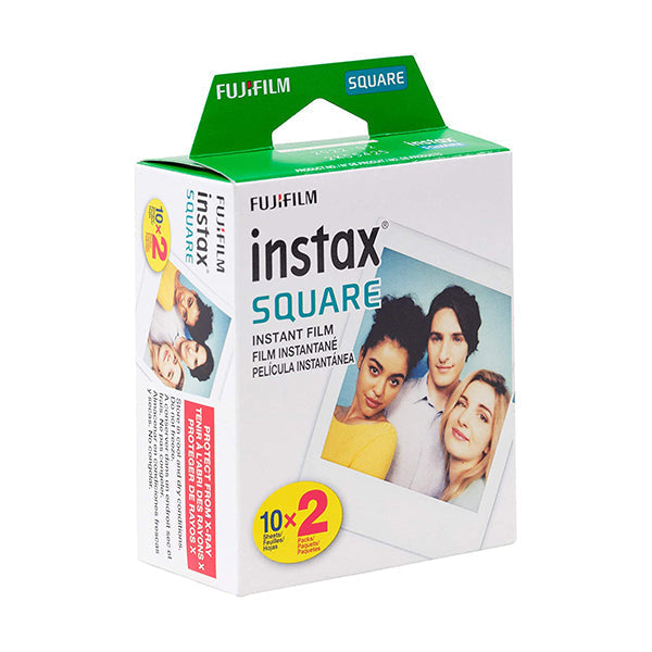 Fujifilm Instax Square Twin Pack Film - 20 Exposures