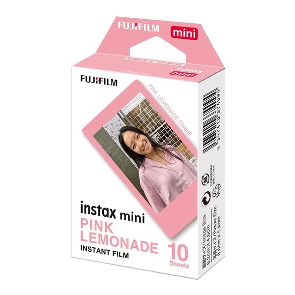 Fujifilm Lemonade Edition Instax Mini Film 1 Pack 10 Sheets – Pink