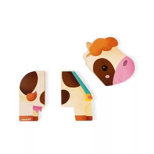 Janod - Funny Magnets - Farm Animals