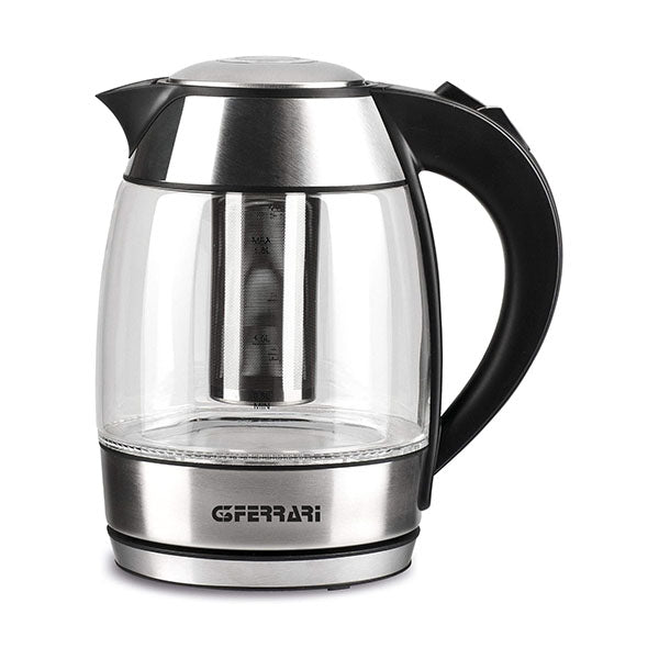 G3Ferrari G10066, BolleBlu Electric Glass Kettle and Teapot for Infusion Teas 1.8 Litre