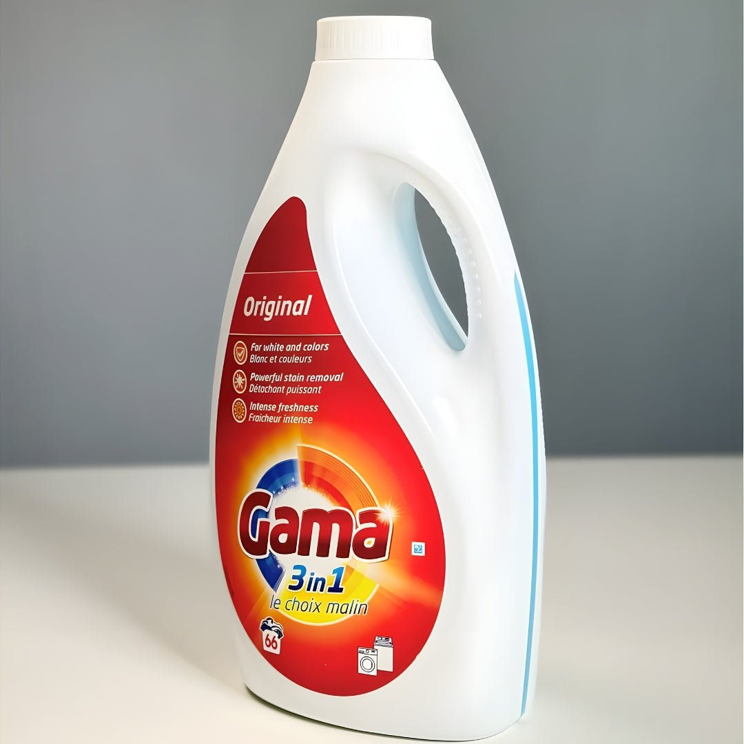 Gama 3-in-1 Original Liquid Detergent 3L – Made in Spain