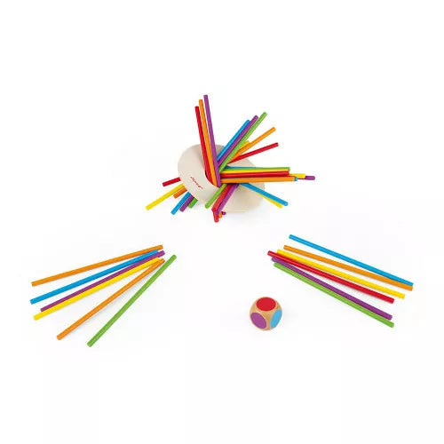 Janod - Game Of Skill - Crazy Sticks - Wood