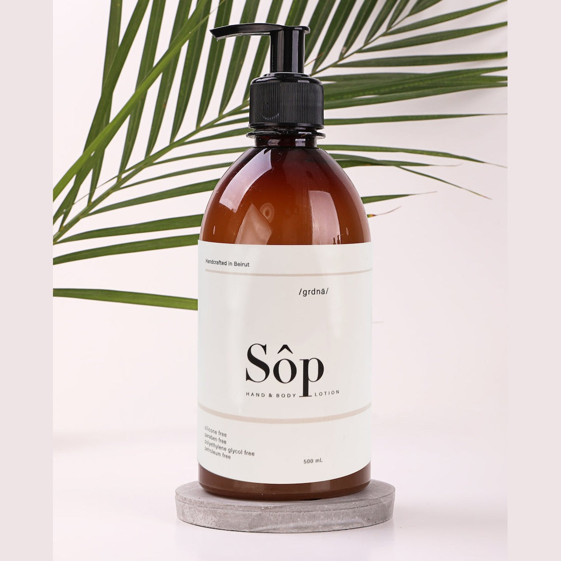 Sôp Natural Hand & Body Lotion Gardenia
