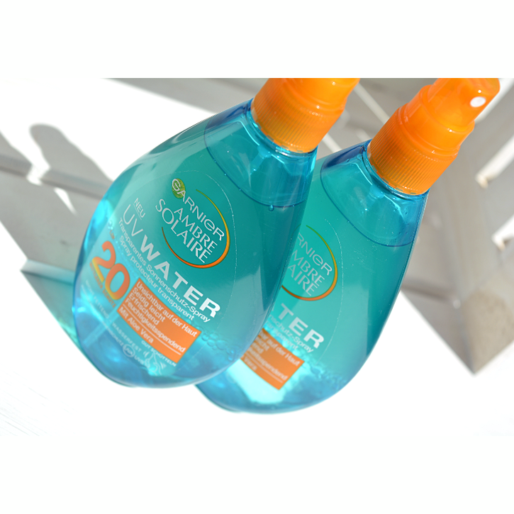 Garnier ambre solaire UV water spf20 with aloe vera water 150ml