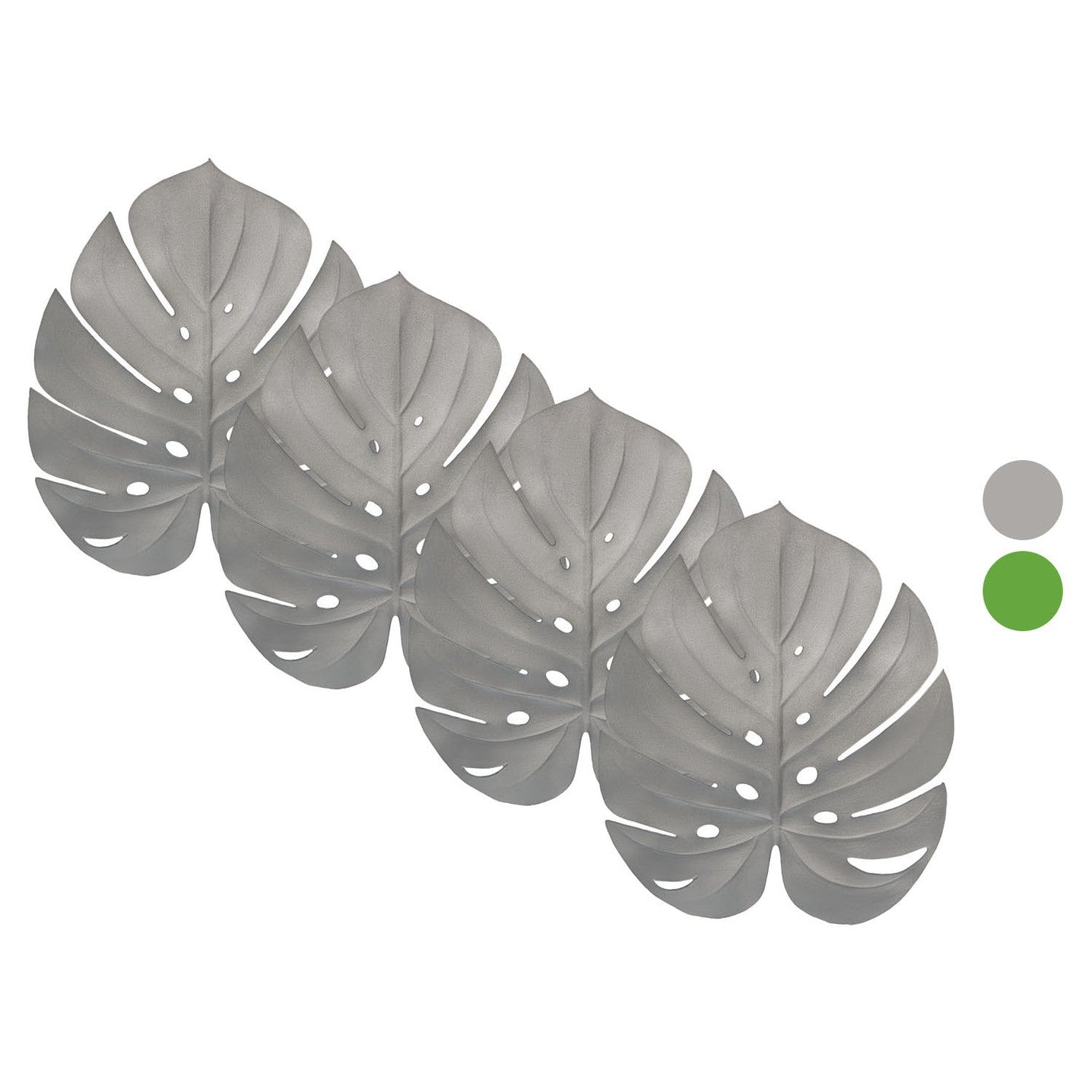 Livarno Home Palm Leaf Placemat Set Of 4
