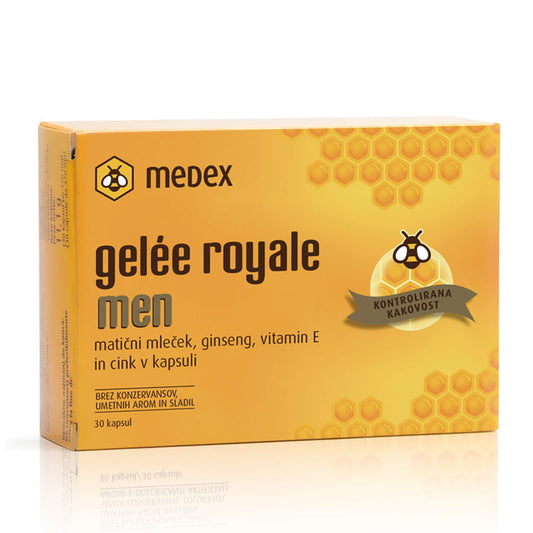 Medex Gelée royale Men 30 Capsules - Medaid International
