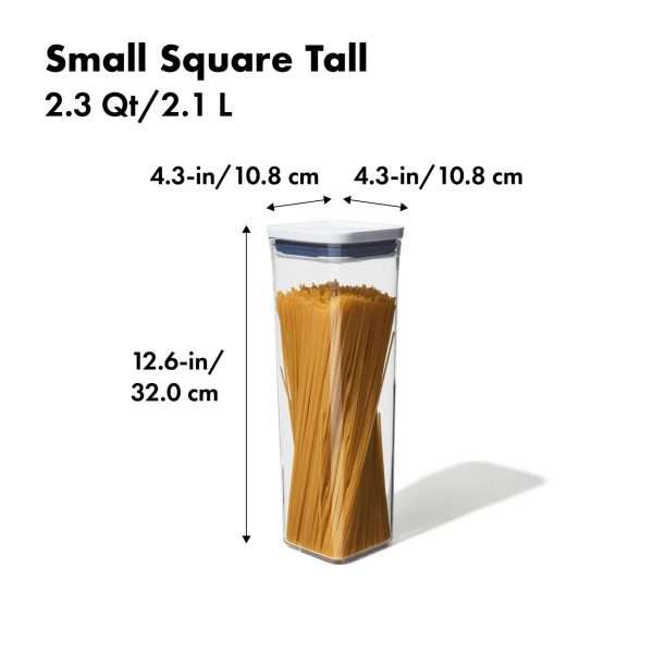 POP Container – Small Square Tall 2.1L by OXO