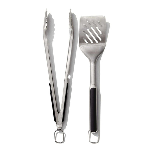 Good Grips Grilling Turner and Tongs Set by OXO