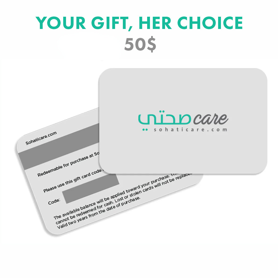 SohatiCare Gift Card 50$ - Medaid