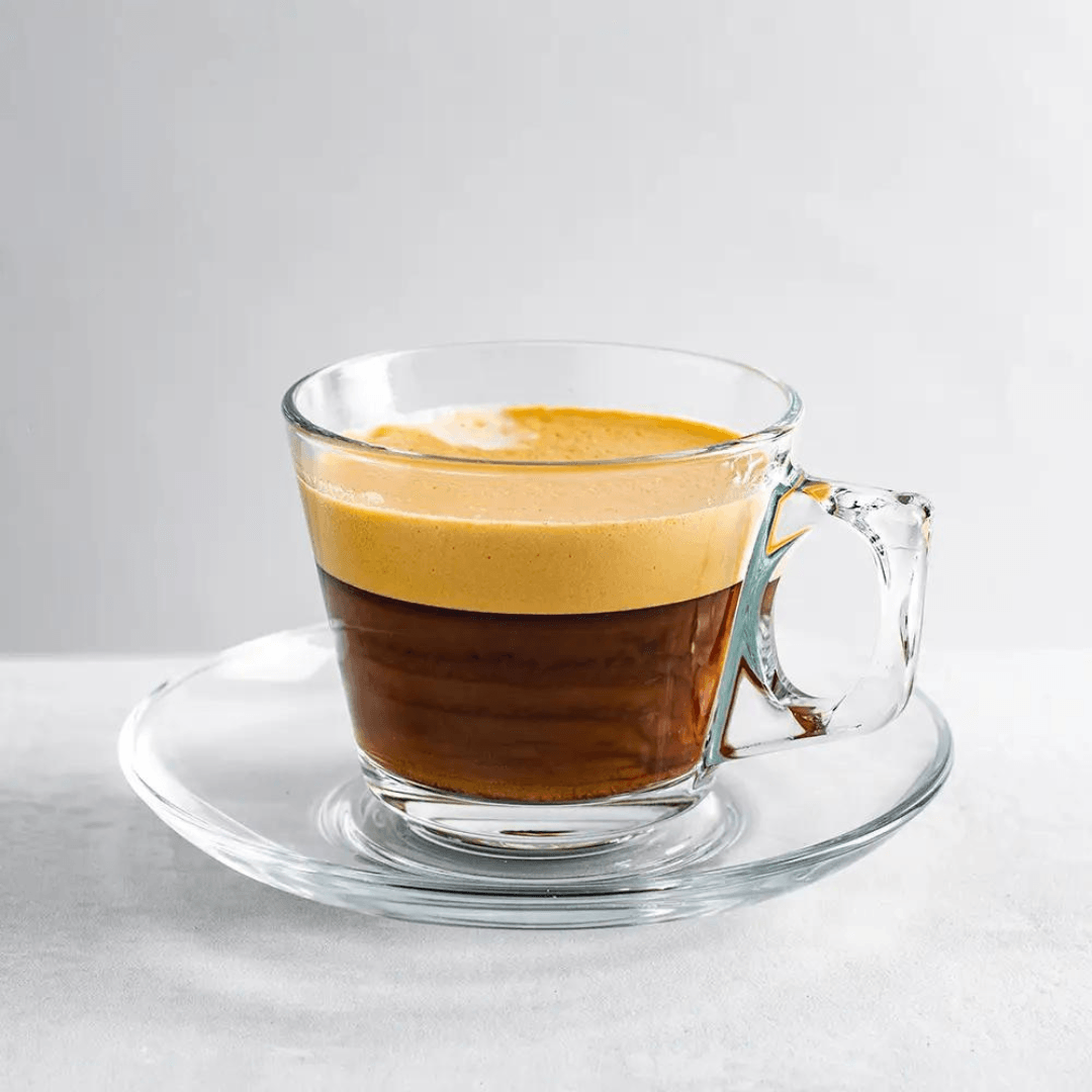 Glass Espresso Cup Set of 6