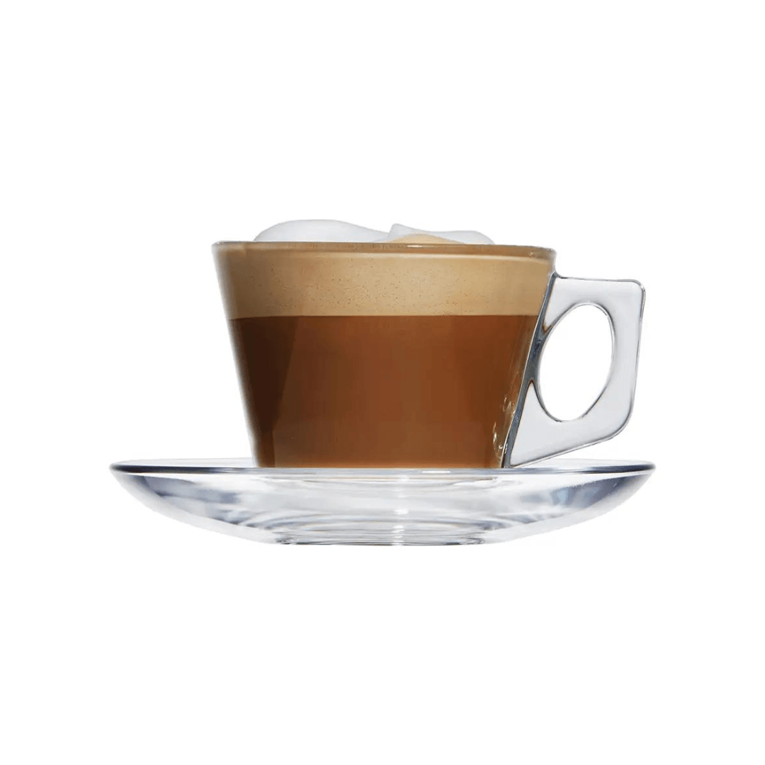 Glass Espresso Cup Set of 6