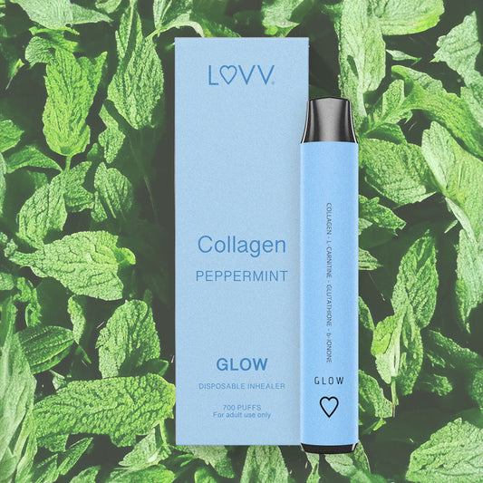 GLOW - Peppermint Flavored Collagen Cassia | Vitamin Inhaler - Medaid International