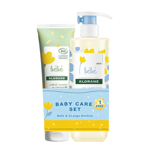 Baby Certified Organic Change Cream & 500ml Gentle Foaming gel