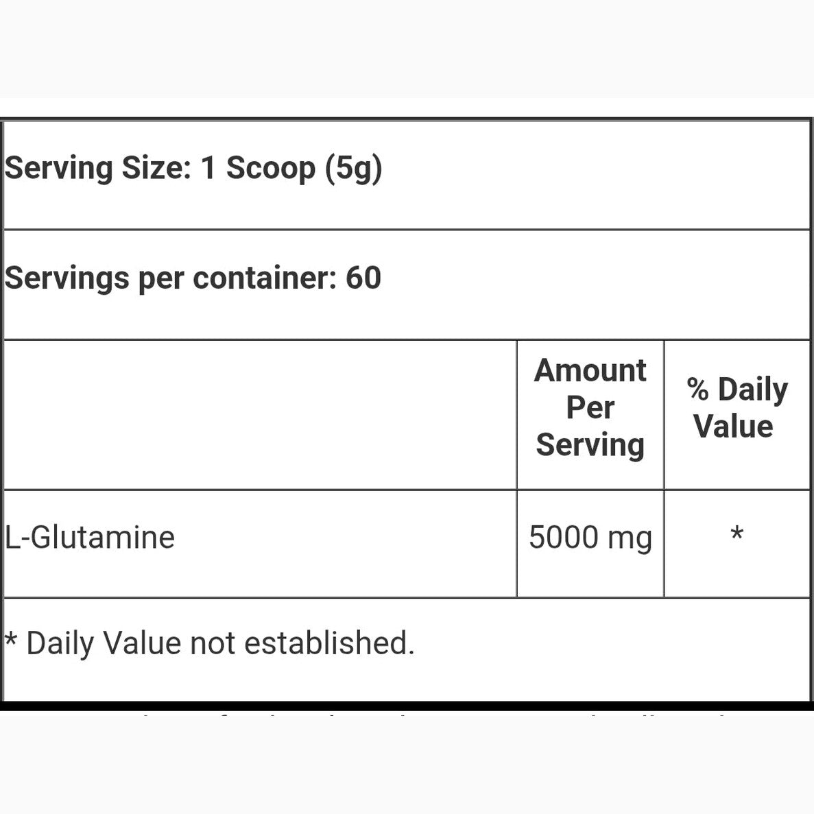 Glutamine sporter