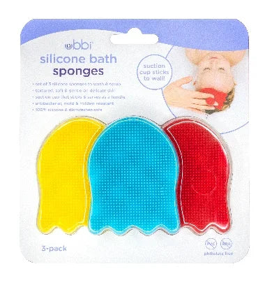 Ubbi - Silicone Bath Sponge - Bath Time