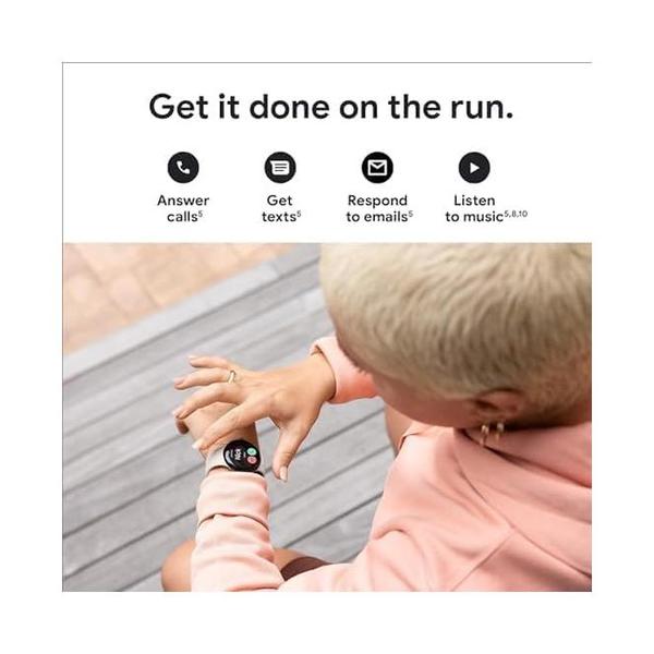 Google Pixel Watch Android Smartwatch with Fitbit Activity Tracking | Fitness and Sleep Tracker with Heart Rate Tracker