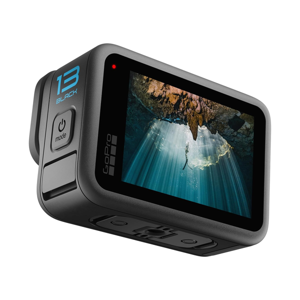 GoPro HERO13 Black Accessory Bundle - Includes The Handler, 2 Enduro Batteries, 2 Curved Adhesive Mounts, 64GB SanDisk MicroSD Card, and Carrying Case