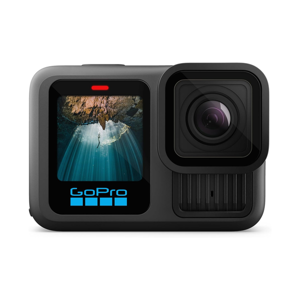 GoPro HERO13 Black Accessory Bundle - Includes The Handler, 2 Enduro Batteries, 2 Curved Adhesive Mounts, 64GB SanDisk MicroSD Card, and Carrying Case