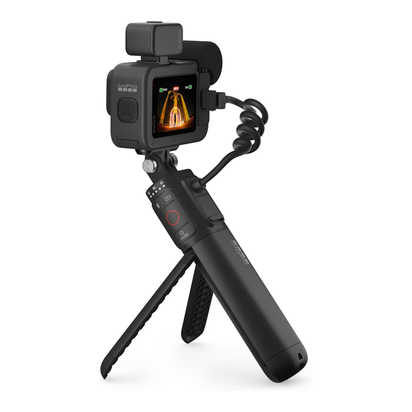 GoPro HERO13 Black Creator Edition - Includes HERO13 Black, Volta (Battery Grip, Tripod, Remote), Media Mod, Light Mod, Enduro Battery, Magnetic Latch Mount and Carrying Case