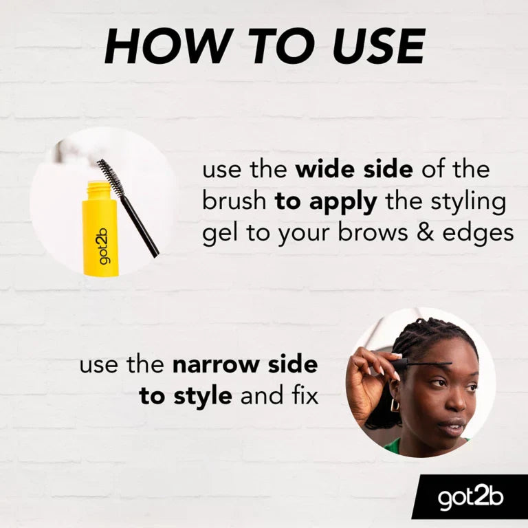 Schwarzkopf Got2B Glued 4 Brows & Edges 2in1 Gel