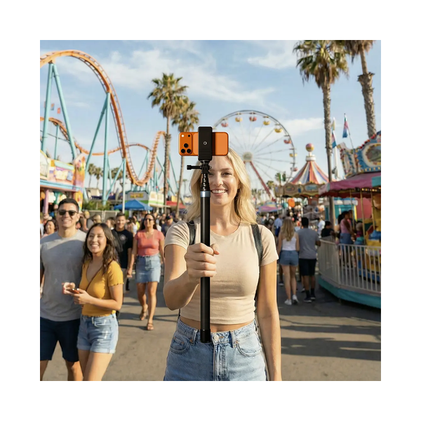 Green Lion Elevate Pro 3-Meter Carbon Fiber Selfie Stick, GL-STK8, GNELESTK3MBK