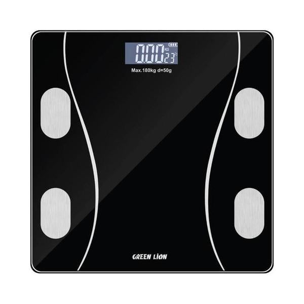 Green Lion Digital Body Scale, Smart Weighing Scale, GL-BWS01, GNDGTBSCLBK
