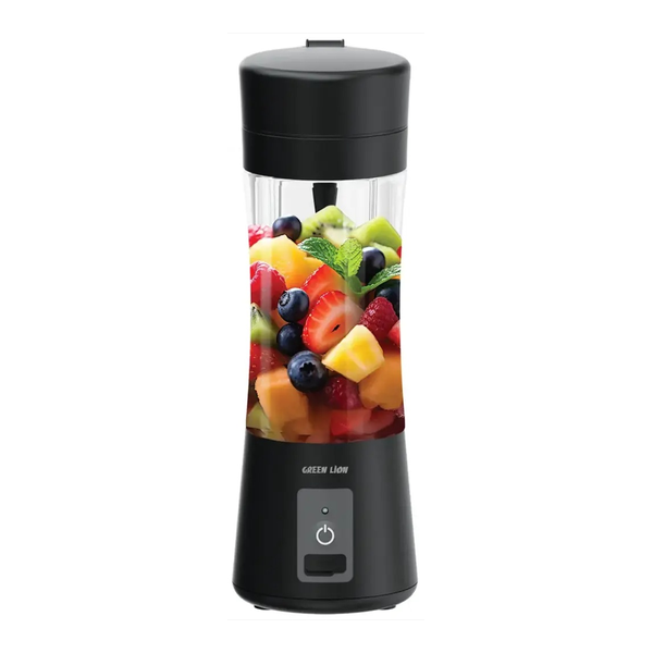 Green Lion Juice Mate Portable Juicer 380mL, 45W Power, 18000 RPM Motor, 20-SEC Quick Blend, GL-JU19, GNJIMTJU19BK