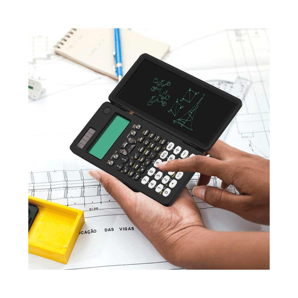 Green Lion Scientific Calculator & Writing Pad, GNSCALWPADBK