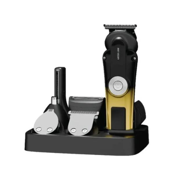 Green Lion 6 in 1 Trim Pro Grooming Kit, Model GL-TM39, GN6N1TRMPRBK