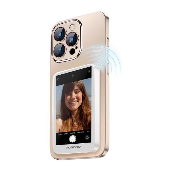 Porodo Lifestyle Selfie Screen Monitor Magnetic Mirroring Device
