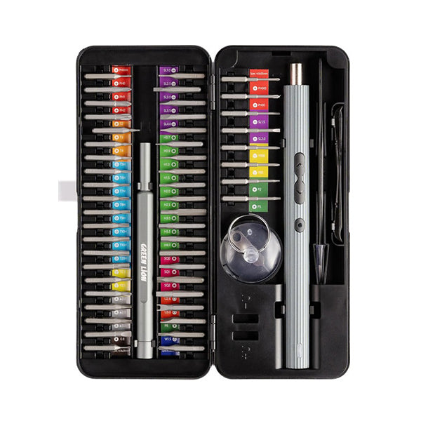 Green Lion, 58 In 1 Electric Screwdriver Set