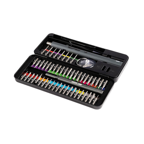 Green Lion, 58 In 1 Electric Screwdriver Set