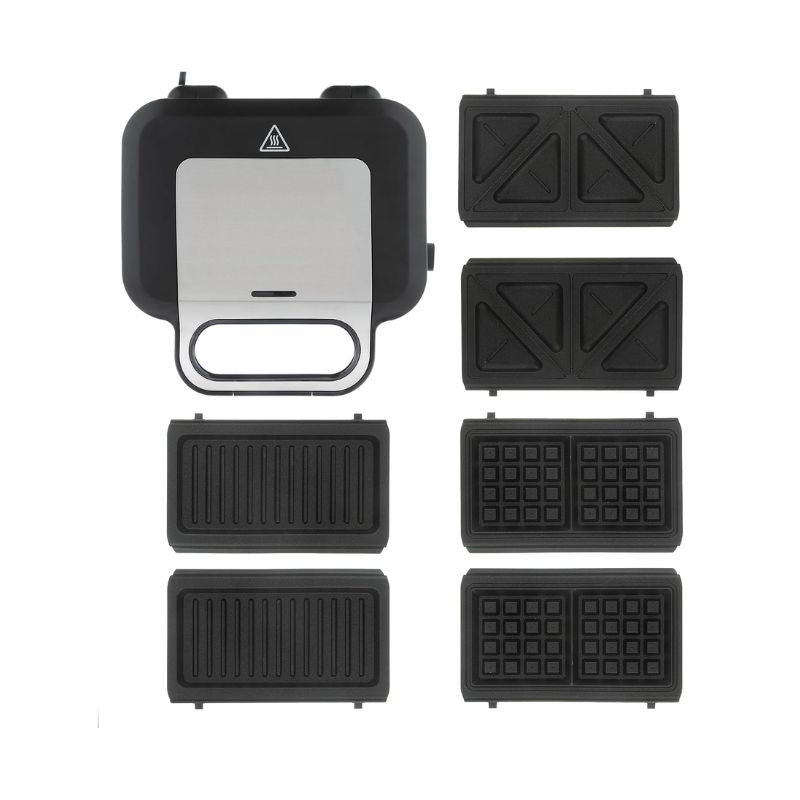 Russell Hobbs Multifunctional 3-in-1 Sandwich Maker, Waffle Iron, Contact Grill - Medaid International