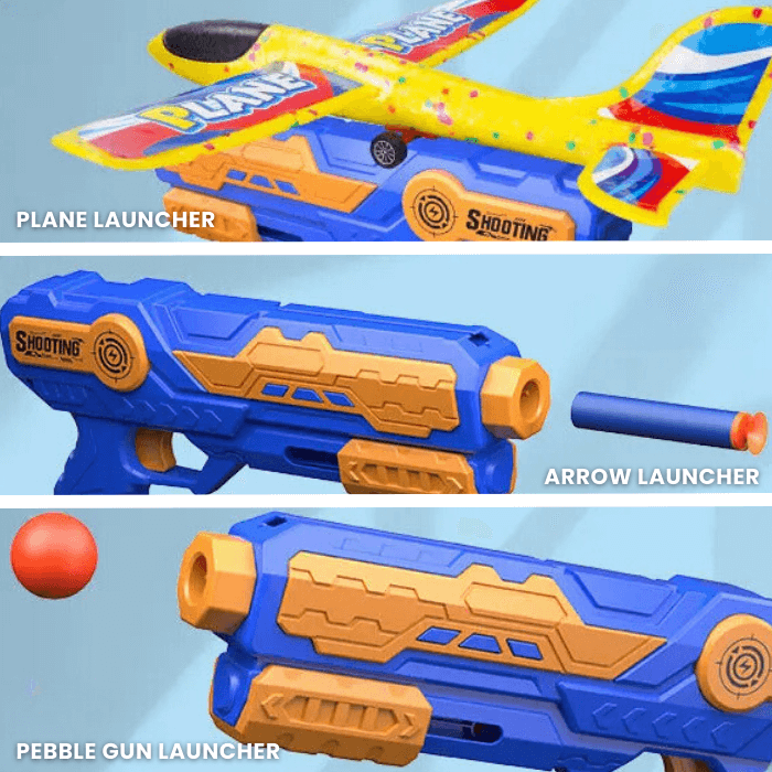 Shooting Toy Plane | 3-in-1 - Medaid International