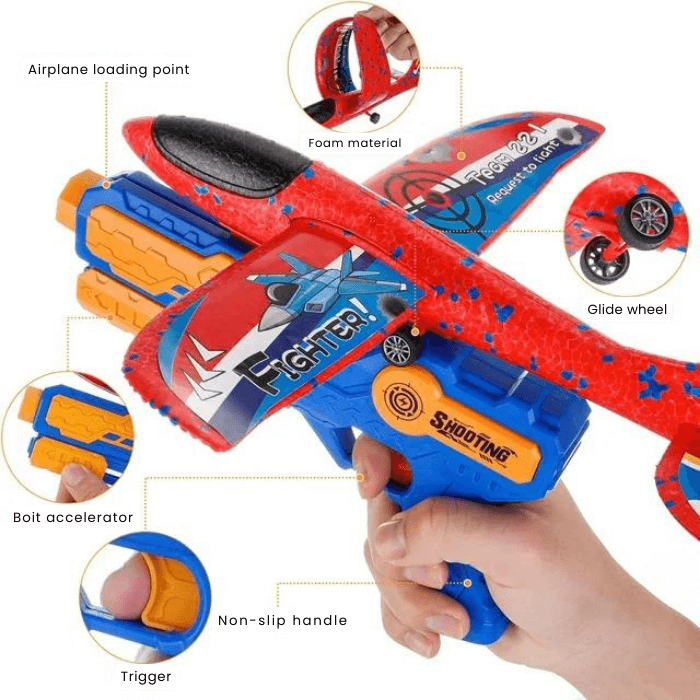 Shooting Toy Plane | 3-in-1 - Medaid International