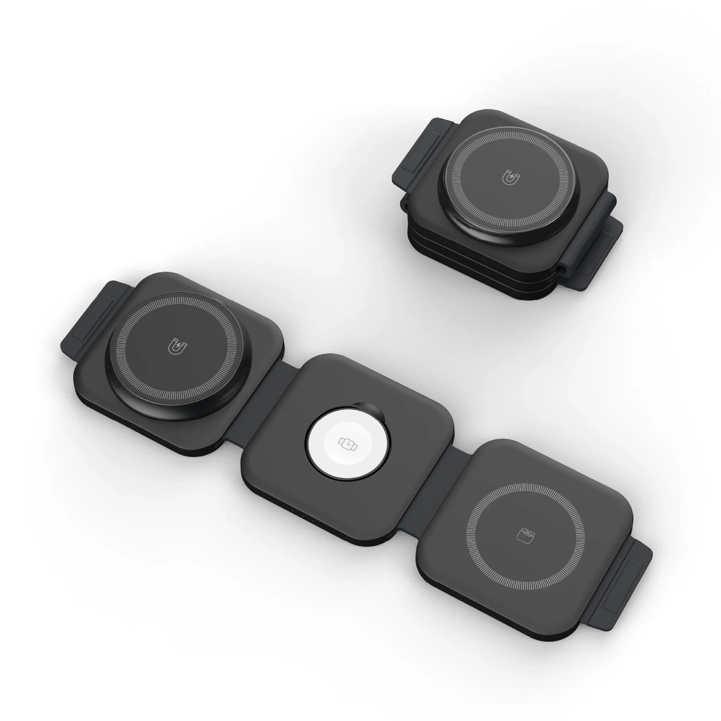 H21 3-in-1 Wireless Charger for Apple – 15W Foldable