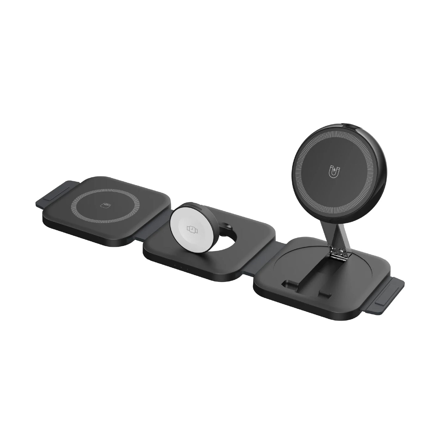 H21 3-in-1 Wireless Charger for Apple – 15W Foldable