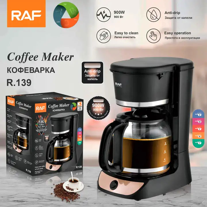 Raf Coffe Maker 1.8 Litre R139 - Medaid International
