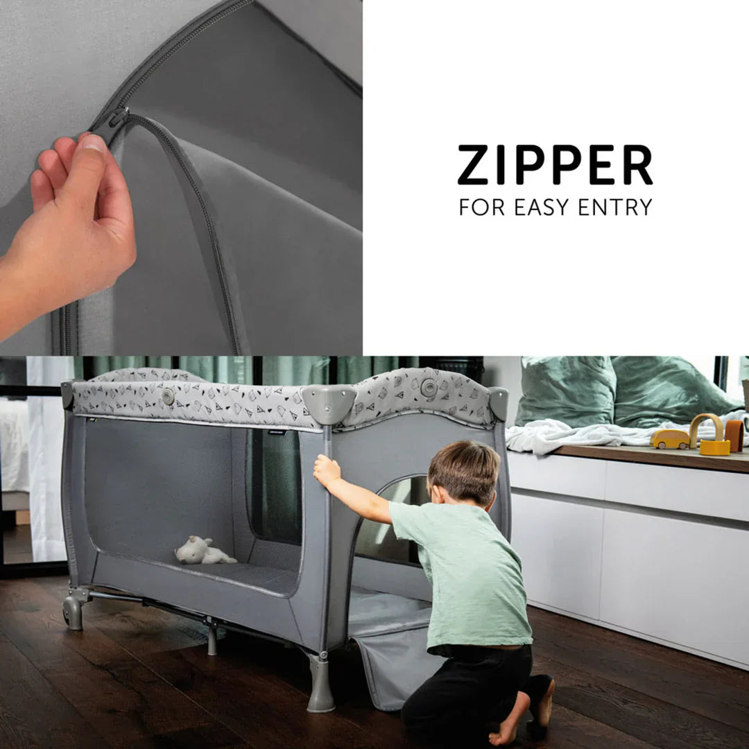 Hauck - Sleep N Play Center - Nordic Grey
