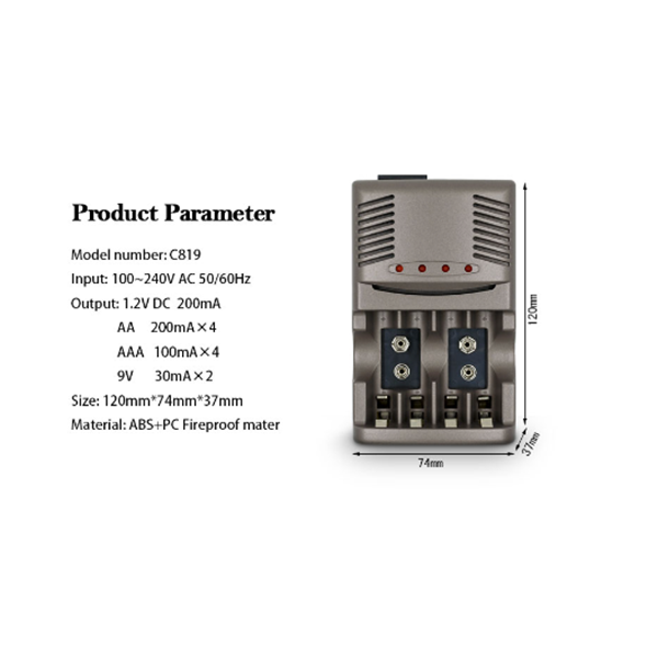 Hay-Power Battery Charger C819