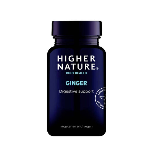 Higher Nature Ginger 60 Capsules - Medaid International