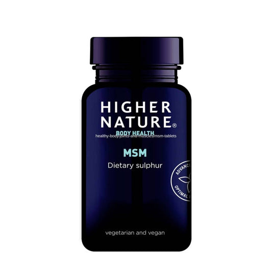 Higher Nature MSM 90 Tablets - Medaid International