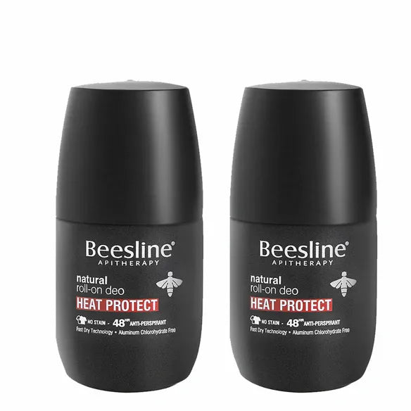 Beesline Coffret Whitening Roll On Men Heat Protect 1+1 FREE